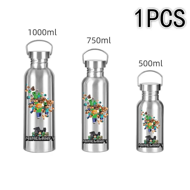 Gourde d'Eau Isotherme Minecraft 500 ML - Gourde Bottle®