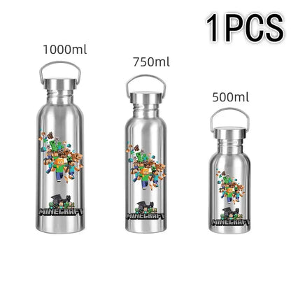 Gourde d'Eau Isotherme Minecraft 500 ML - Gourde Bottle®
