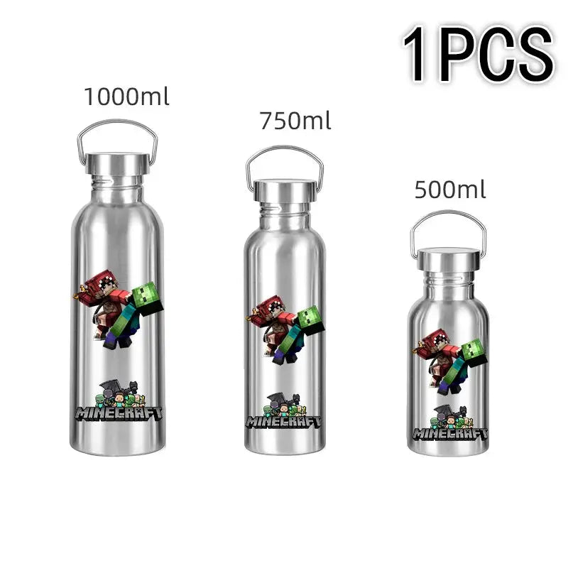 Gourde d'Eau Isotherme Minecraft 500 ML - Gourde Bottle®