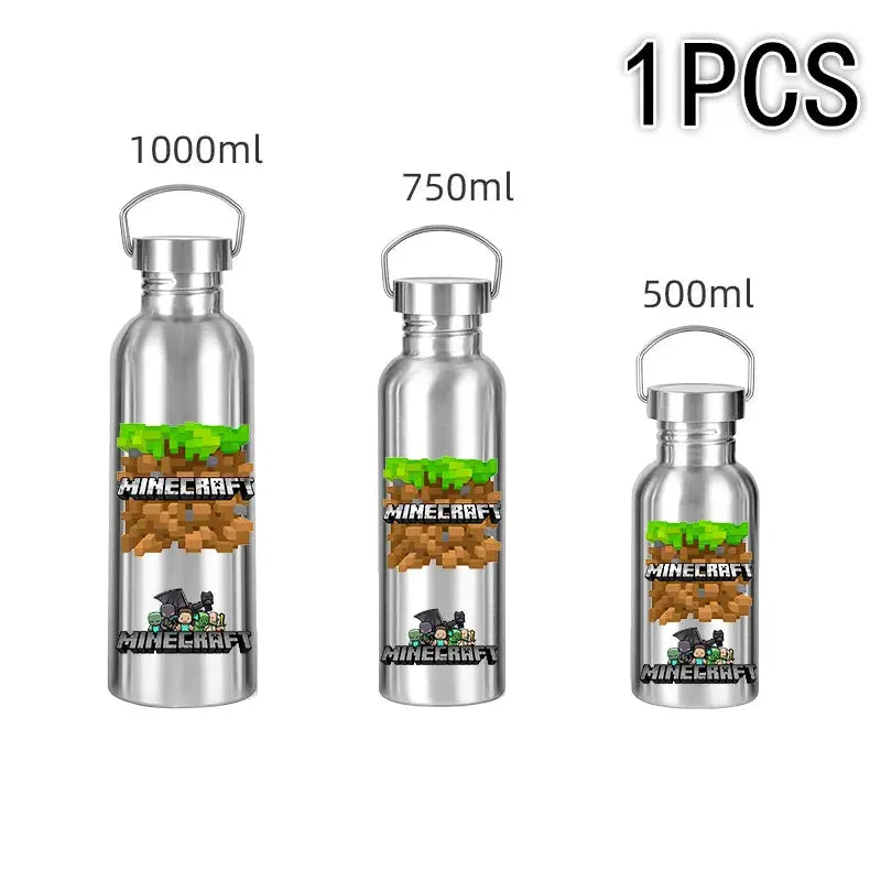 Gourde d'Eau Isotherme Minecraft 500 ML - Gourde Bottle®