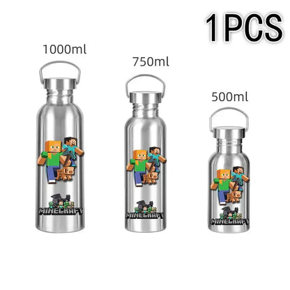 Gourde d'Eau Isotherme Minecraft 500 ML - Gourde Bottle®