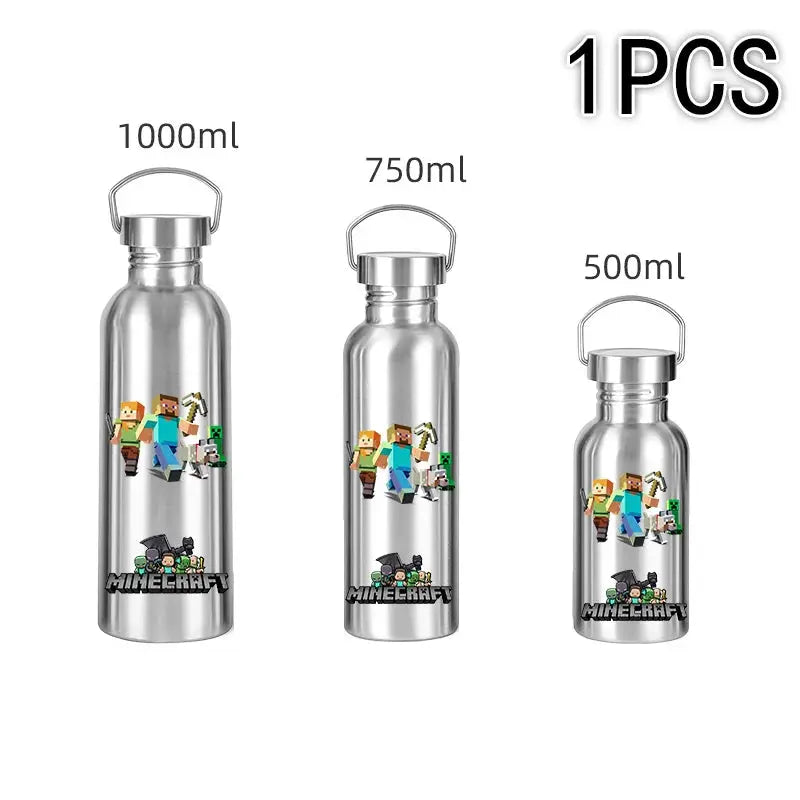 Gourde d'Eau Isotherme Minecraft 500 ML - Gourde Bottle®