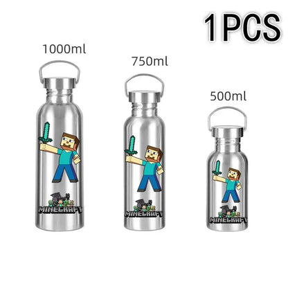 Gourde d'Eau Isotherme Minecraft 500 ML - Gourde Bottle®