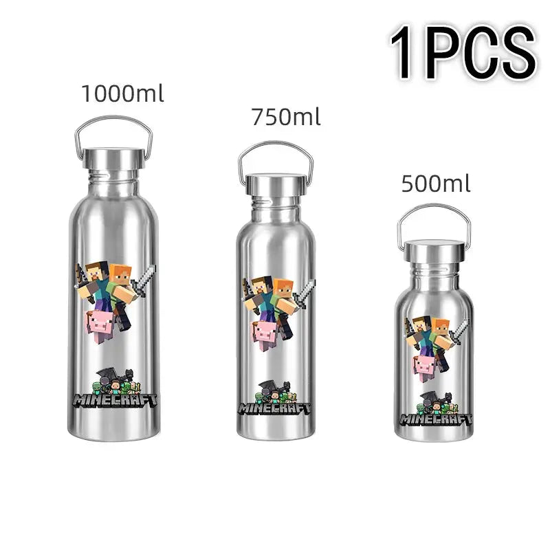 Gourde d'Eau Isotherme Minecraft 500 ML - Gourde Bottle®