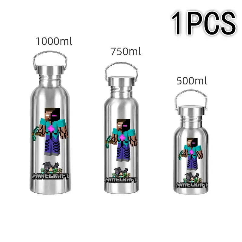 Gourde d'Eau Isotherme Minecraft 500 ML - Gourde Bottle®