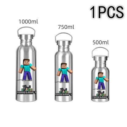 Gourde d'Eau Isotherme Minecraft 500 ML - Gourde Bottle®