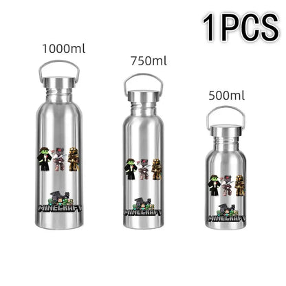 Gourde d'Eau Isotherme Minecraft 500 ML - Gourde Bottle®