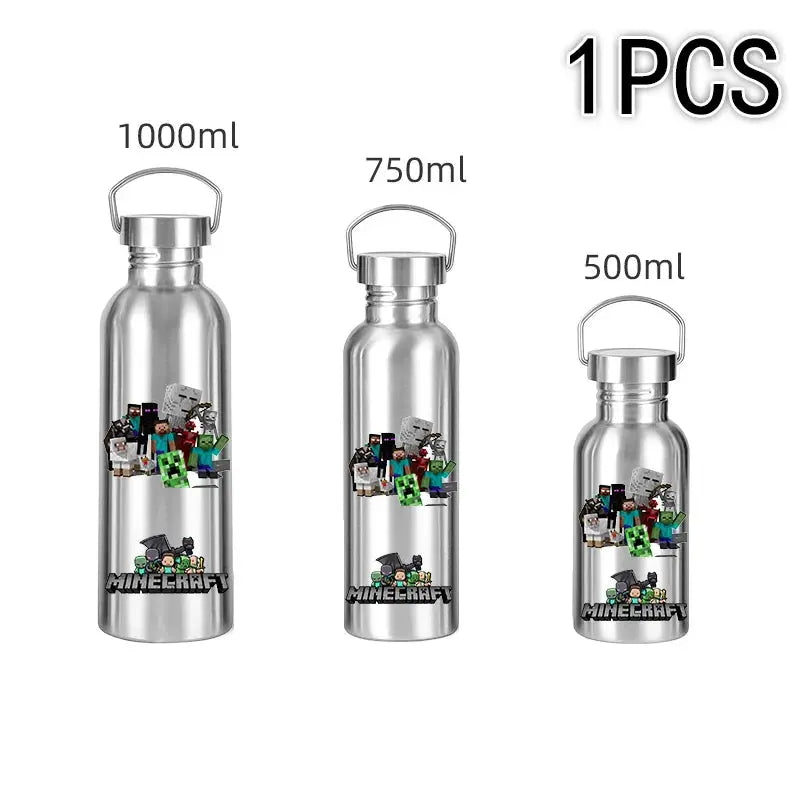 Gourde d'Eau Isotherme Minecraft 500 ML - Gourde Bottle®
