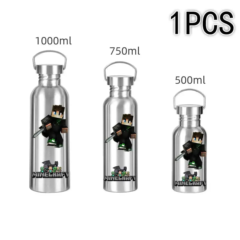 Gourde d'Eau Isotherme Minecraft 500 ML - Gourde Bottle®