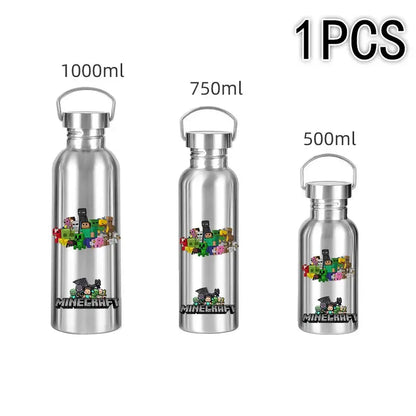 Gourde d'Eau Isotherme Minecraft 500 ML