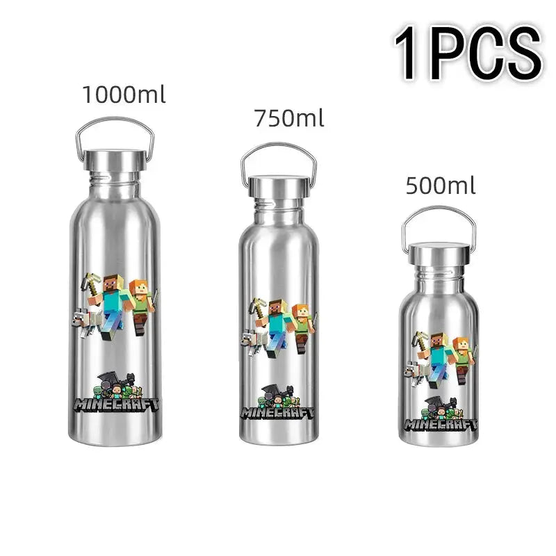 Gourde d'Eau Isotherme Minecraft 500 ML - Gourde Bottle®
