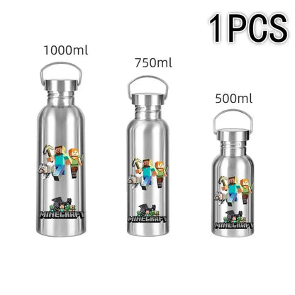 Gourde d'Eau Isotherme Minecraft 500 ML - Gourde Bottle®