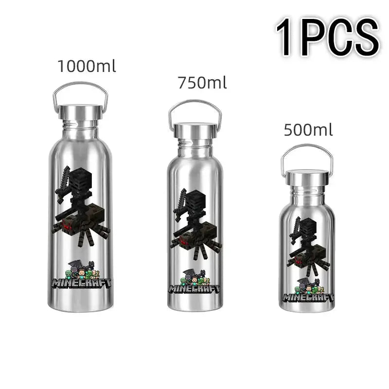 Gourde d'Eau Isotherme Minecraft 500 ML - Gourde Bottle®
