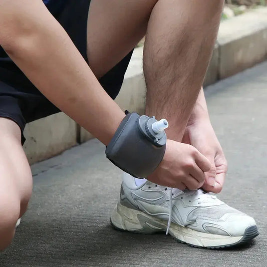 Gourde d'Eau Poignet de Main Sport Running (Noir)