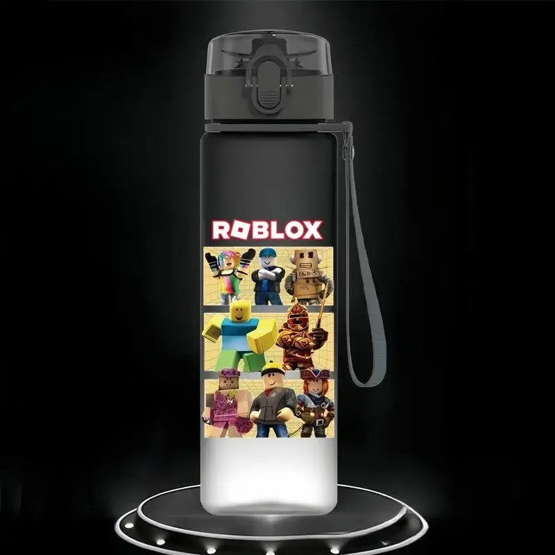 Gourde d'Eau Roblox 560ml (Noir) - Gourde Bottle®