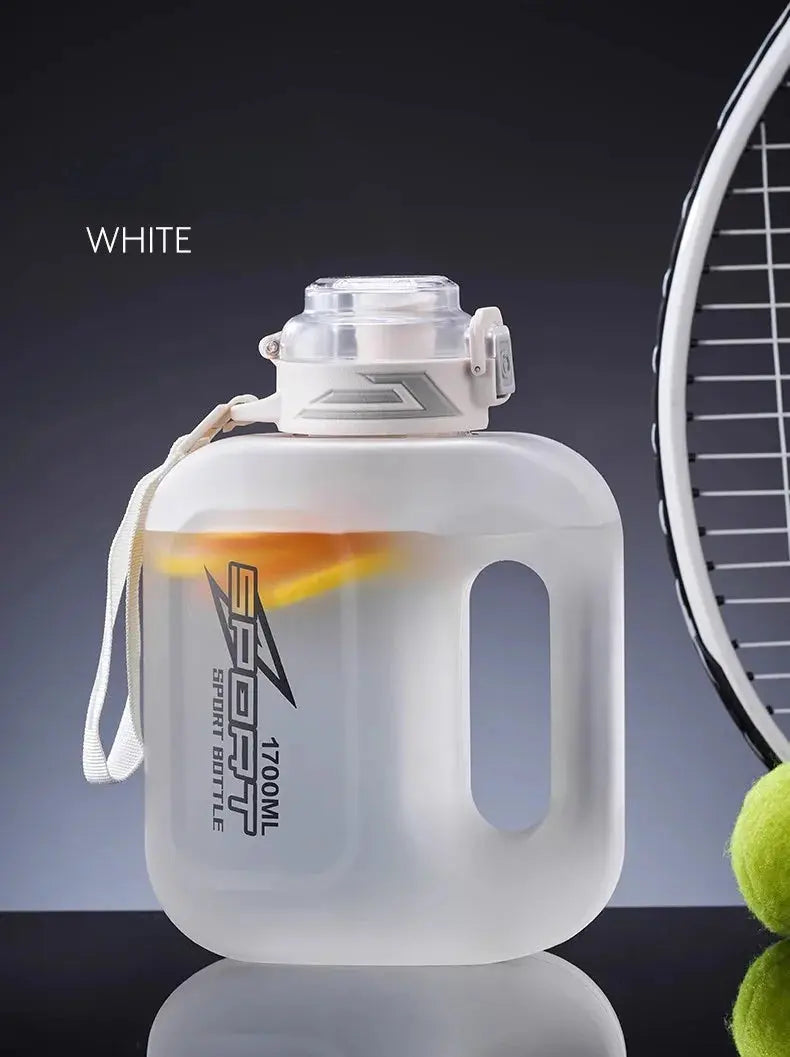 Gourde paille Adulte 1100ml, Gourde avec paille, Gourde paille Decathlon, Gourde isotherme avec paille intégrée, Gourde paille intégrée, Gourde avec paille 1l, Gourde paille 2L,Bidons Sport,  GIANXI Plastic Cup High Tempe Gourde Bottle®