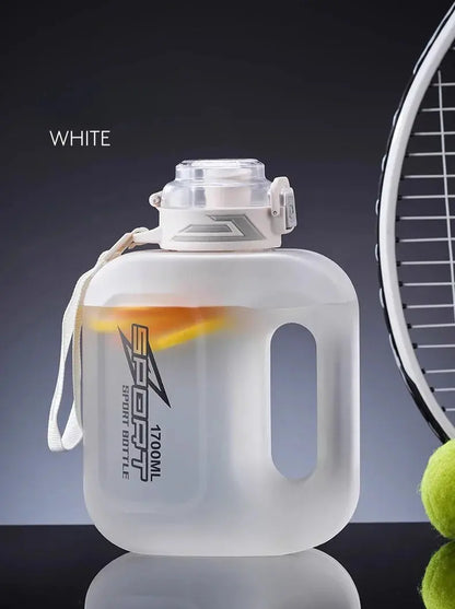 Gourde paille Adulte 1100ml, Gourde avec paille, Gourde paille Decathlon, Gourde isotherme avec paille intégrée, Gourde paille intégrée, Gourde avec paille 1l, Gourde paille 2L,Bidons Sport,  GIANXI Plastic Cup High Tempe Gourde Bottle®