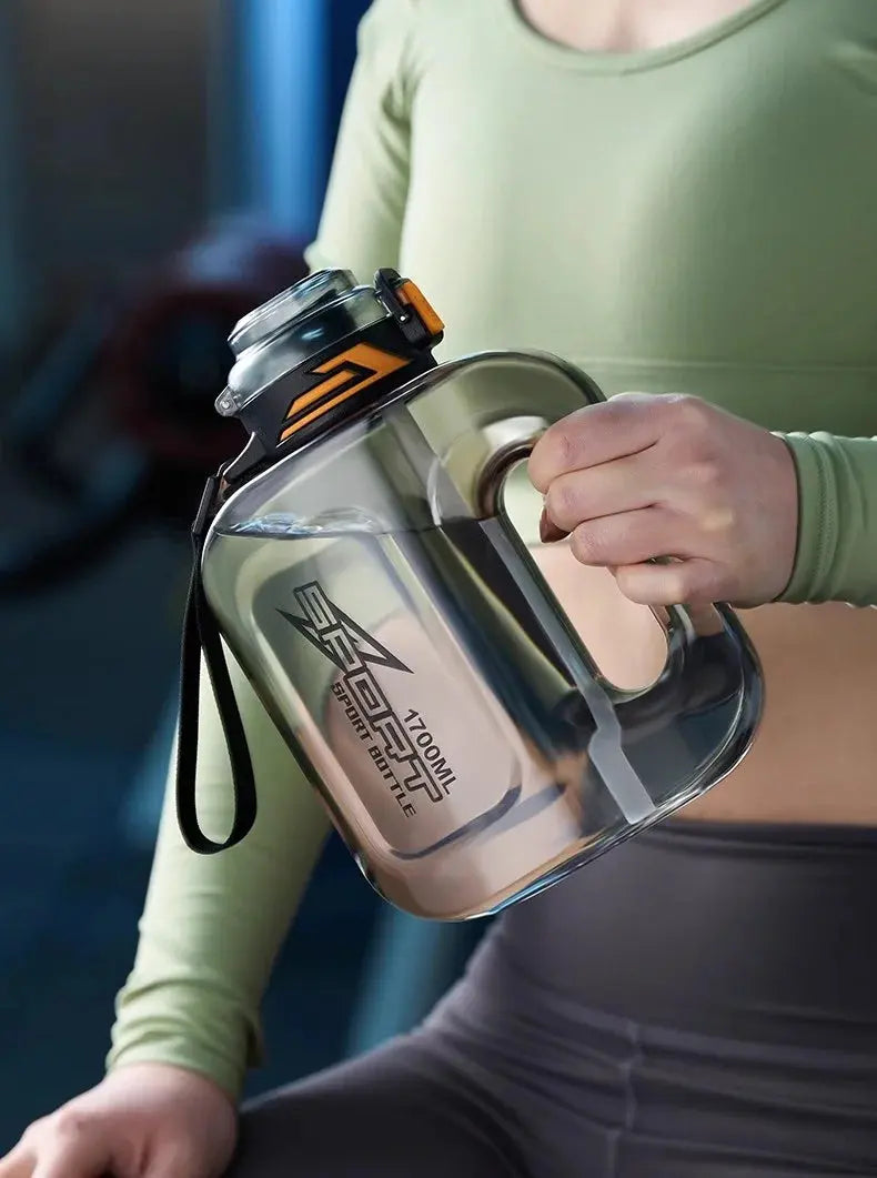 Gourde paille Adulte 1100ml, Gourde avec paille, Gourde paille Decathlon, Gourde isotherme avec paille intégrée, Gourde paille intégrée, Gourde avec paille 1l, Gourde paille 2L,Bidons Sport,  GIANXI Plastic Cup High Tempe Gourde Bottle®