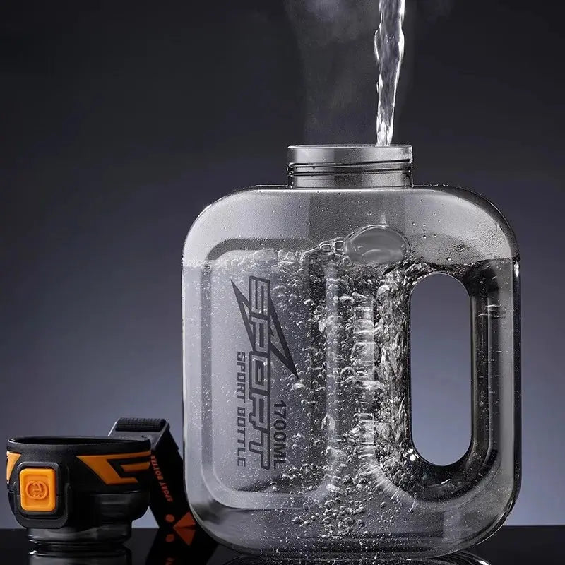 Gourde paille Adulte 1100ml, Gourde avec paille, Gourde paille Decathlon, Gourde isotherme avec paille intégrée, Gourde paille intégrée, Gourde avec paille 1l, Gourde paille 2L,Bidons Sport,  GIANXI Plastic Cup High Tempe Gourde Bottle®