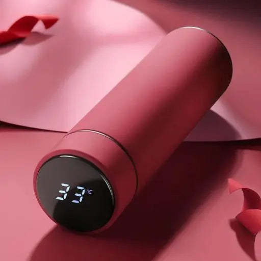 Gourde Isotherme Intelligente (INOX)  Rouge Bordeaux - Gourde Bottle