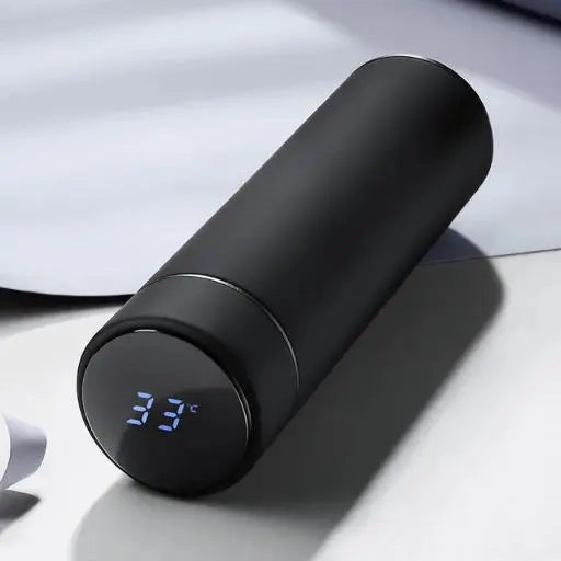 Gourde Isotherme Intelligente (INOX)  noir - Gourde Bottle