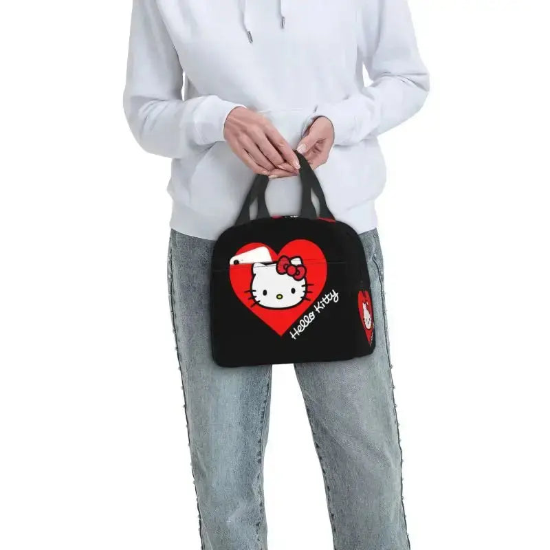 Hello Kitty Lunch Bag Cœur Gourde Bottle®