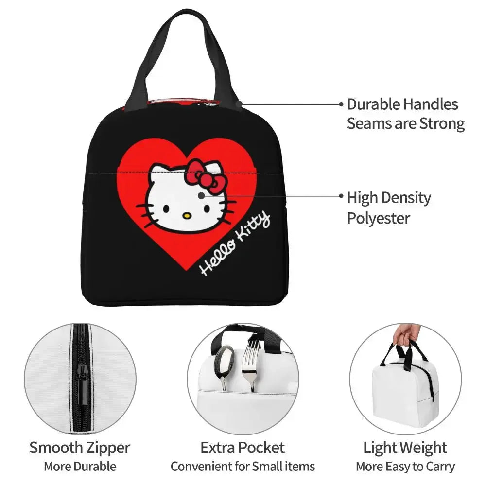 Hello Kitty Lunch Bag Cœur Gourde Bottle®
