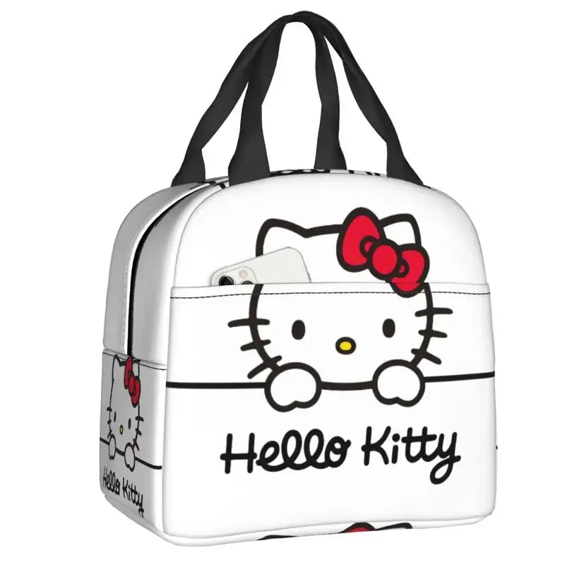Hello Kitty Sac à Repas Isotherme Blanche Gourde Bottle®