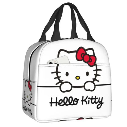 Hello Kitty Sac à Repas Isotherme Blanche Gourde Bottle®