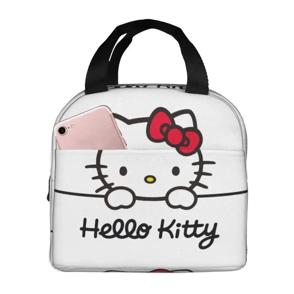 Hello Kitty Sac à Repas Isotherme Blanche Gourde Bottle®