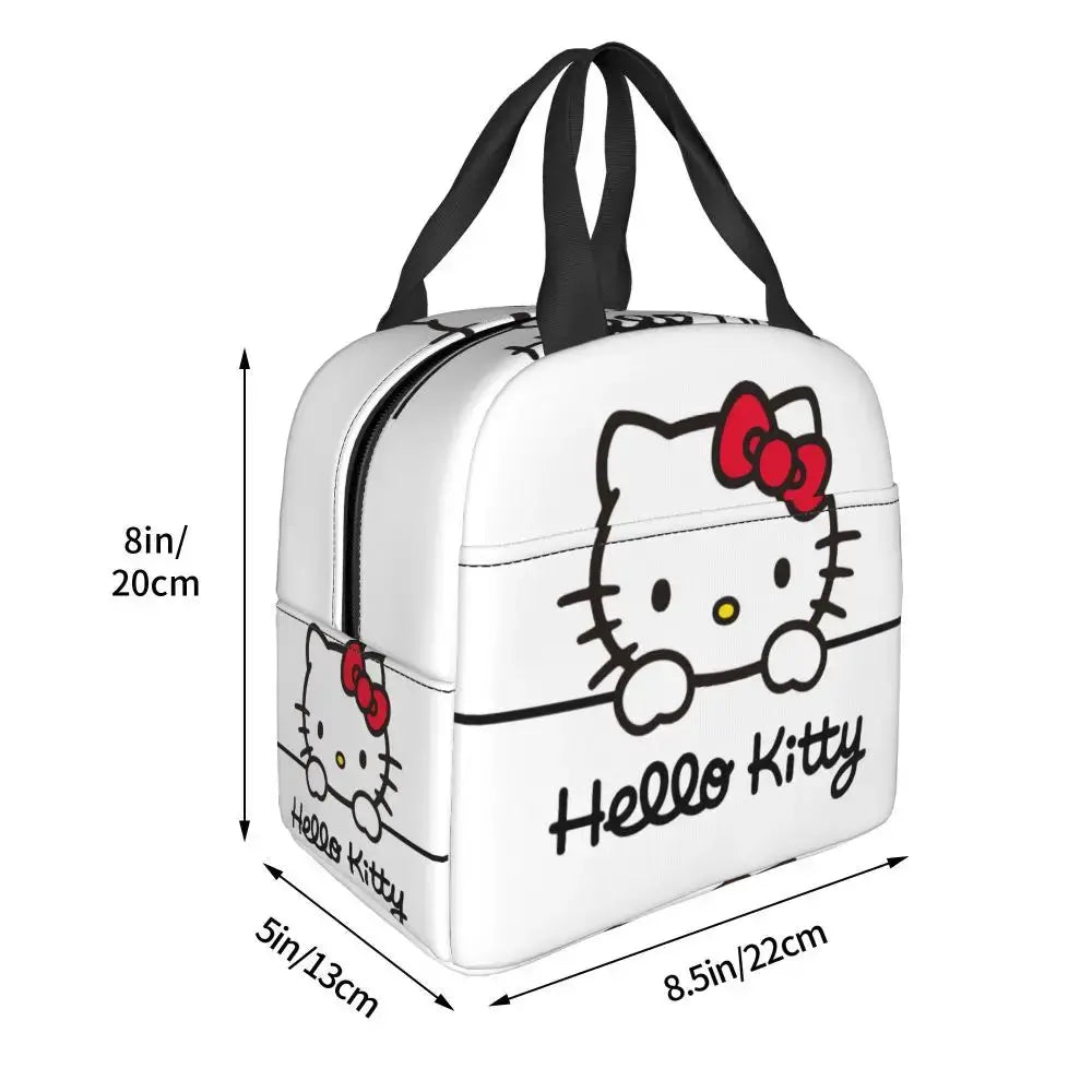 Hello Kitty Sac à Repas Isotherme Blanche Gourde Bottle®