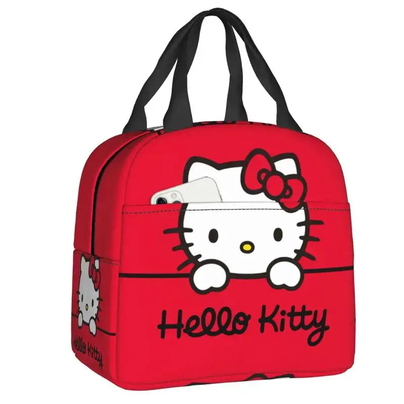 Hello Kitty Sac à Repas Isotherme Rouge Gourde Bottle®