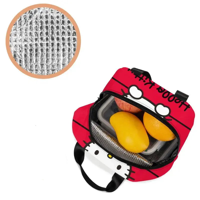 Hello Kitty Sac à Repas Isotherme Rouge Gourde Bottle®