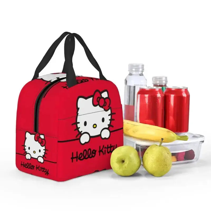 Hello Kitty Sac à Repas Isotherme Rouge Gourde Bottle®
