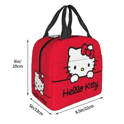 Hello Kitty Sac à Repas Isotherme Rouge Gourde Bottle®