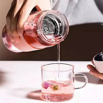 Bouteille en Verre de Style Japonais avec Infuseur à Thé - Gourde Bottle®