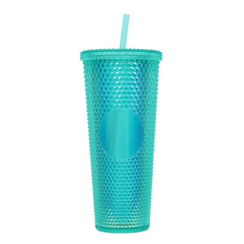 Gobelet à Motif Créatif de Durian  - Gobelet en Plastique Paille 800ml - Gourde Bottle