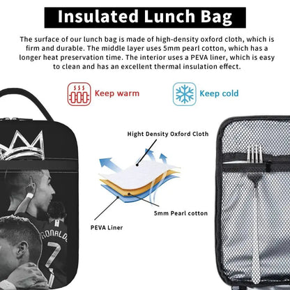 Lunch Bag Isotherme (Cristiano Ronaldo CR7) Gourde Bottle®