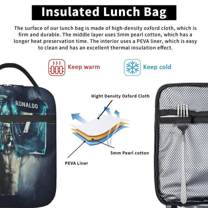 Lunch Bag Isotherme (Cristiano Ronaldo CR7) Gourde Bottle®