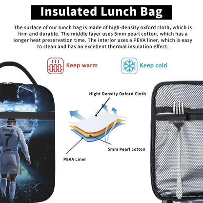 Lunch Bag Isotherme (Cristiano Ronaldo CR7) Gourde Bottle®