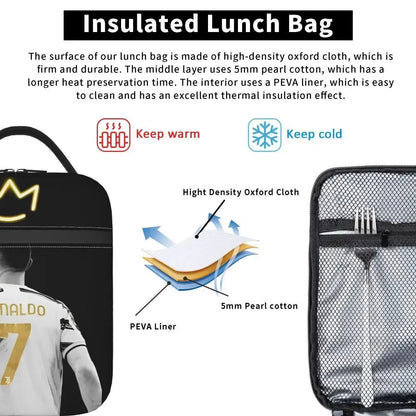 Lunch Bag Isotherme (Cristiano Ronaldo CR7) Gourde Bottle®