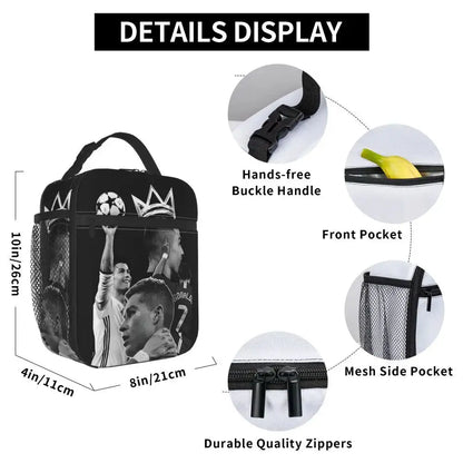 Lunch Bag Isotherme (Cristiano Ronaldo CR7) Gourde Bottle®