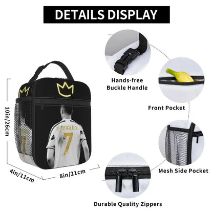 Lunch Bag Isotherme (Cristiano Ronaldo CR7) Gourde Bottle®