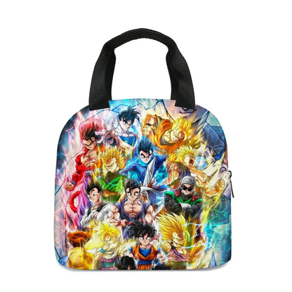 Lunch Bag pour Enfant Dragon Ball Z ( Univers Manga ) ,  Sac Isotherme Dragon Ball Z , Sac à Lunch Isotherme Dragon Ball Z 3D Gourde Bottle®