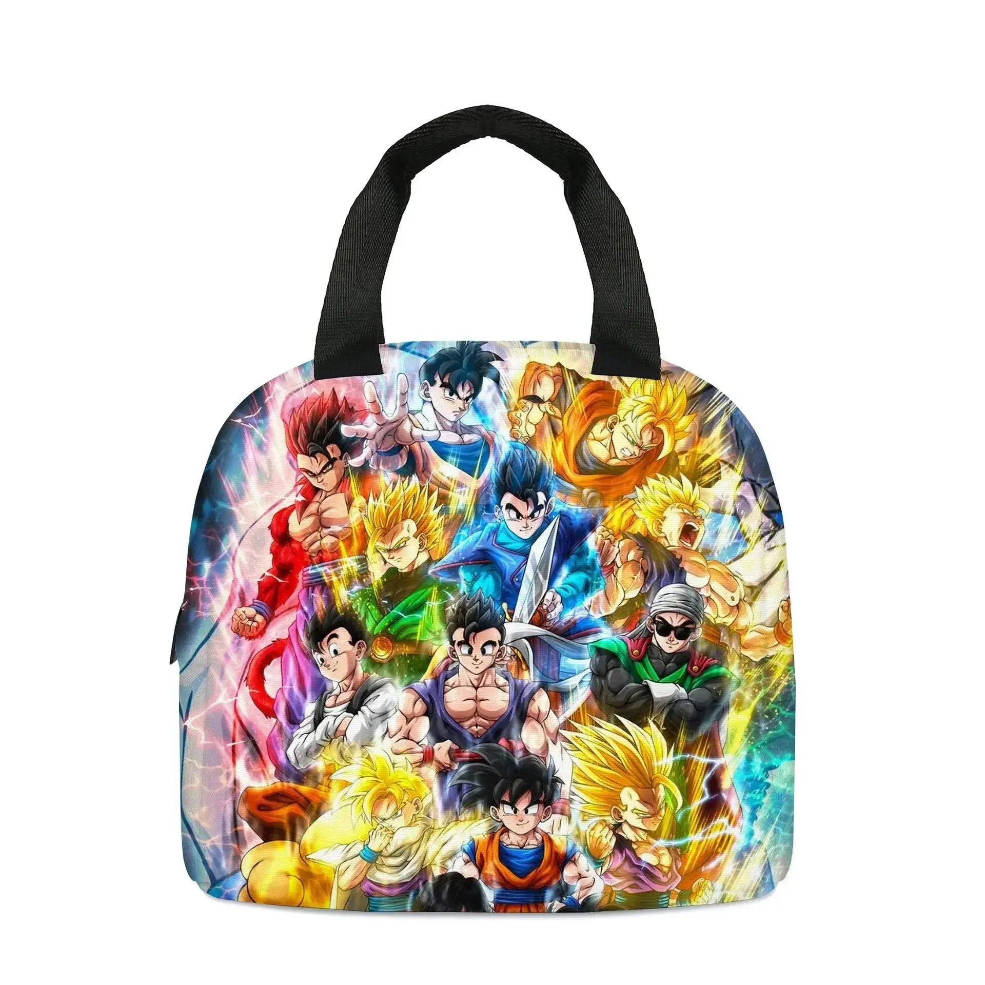 Lunch Bag pour Enfant Dragon Ball Z ( Univers Manga ) ,  Sac Isotherme Dragon Ball Z , Sac à Lunch Isotherme Dragon Ball Z 3D Gourde Bottle®