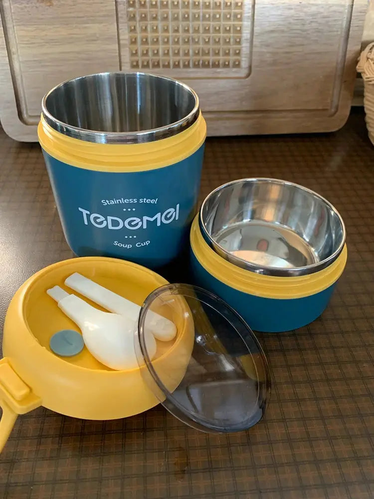 Lunch Box Isotherme TEDEMAI - Lunch Box Vacuum Cup  TEDEMEI - Bocal Isotherme TEDEMEI - Gourde Bottle®