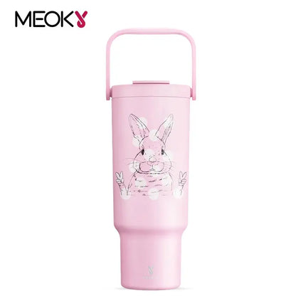 MEOKY Gobelet Isotherme Lapin - Gourde Bottle®