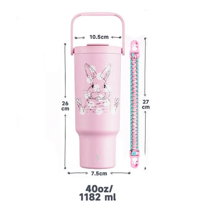 MEOKY Gobelet Isotherme Lapin - Gourde Bottle®