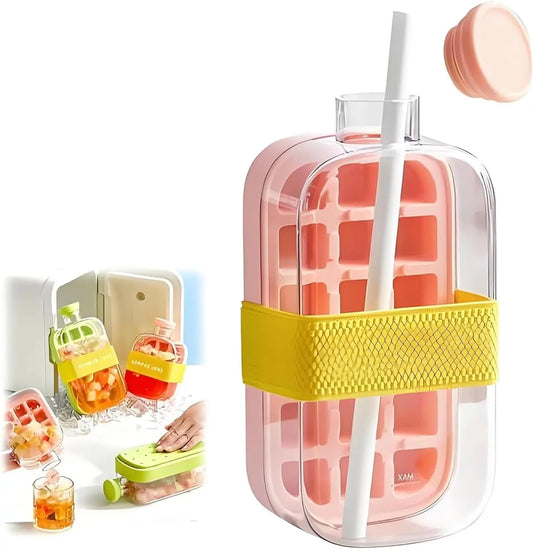 Moule A Glacons Bouteille 800ml (Rose) Gourde Bottle®