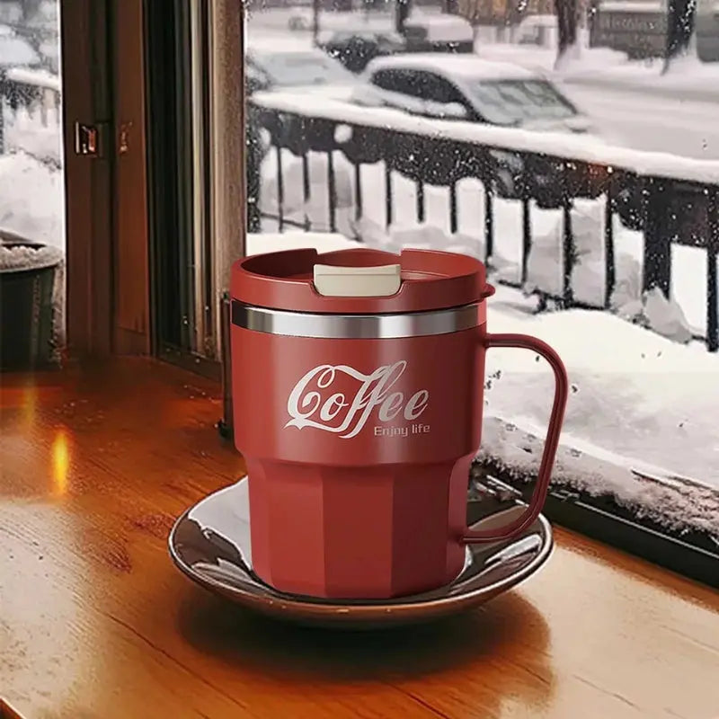 Mug Café Isotherme Rouge Gourde Bottle®